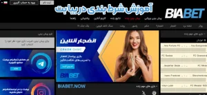 آموزش شرط بندی در بیا بت